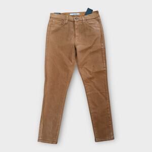 NWT Joes Jeans Coated Camel Tan High Rise Skinny Jeans